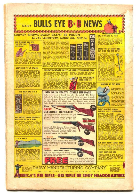 Captain Marvel Adventures #136  1952 - Fawcett  -VG- - Comic Book