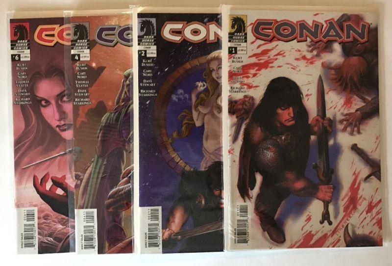 Conan 1-7 Near Mint Lot Set Run Busiek Nord Dark Horse