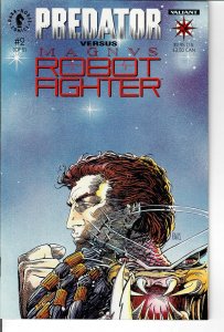 Dark Horse Comics! Predator vs. Magnus Robot Fighter #2 (of 2)!