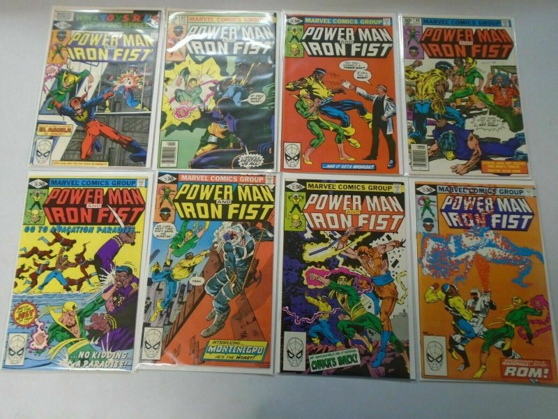 Power Man Iron Fist comic lot 19 diff from:#57-76 avg 7.0 (1979-81)