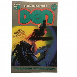 Den #8 Richard Corben Fantagor Press 1988 HTF Low Print Sci-Fi Fantasy