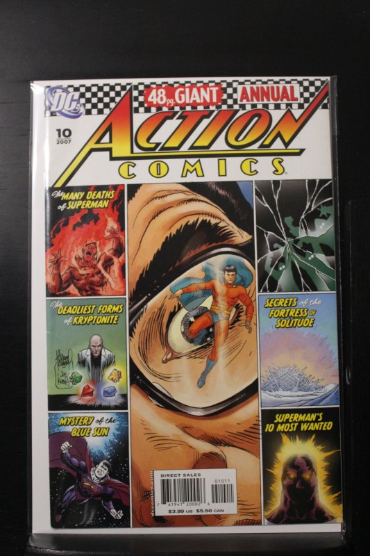 Action Comics Annual #10 Adam Kubert / Joe Kubert Cover (2007)