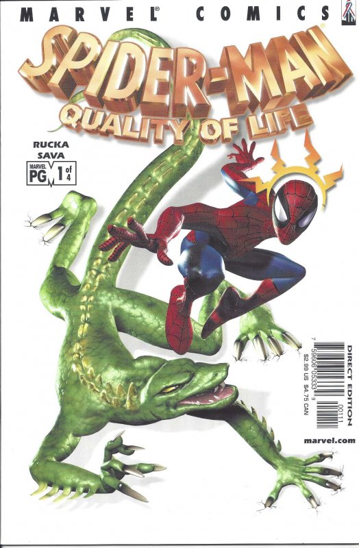 Spider-Man: Quality of Life #1 of 4 (July 02) - with Lizard & Doc Ock