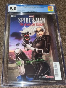 Spider-Man Black Cat Strikes 2, David Nakayama 1:25 Variant, CGC Graded 9.8