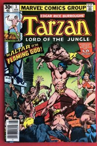 Tarzan Lord of the Jungle #2,3,4,5,6,8 (1977) Marvel Comics 