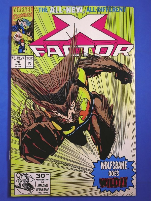 X-Factor #76 VF+ Marvel Comics C29