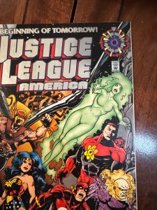 Justice League America #0 Zero Hour Logo Variant (1994)