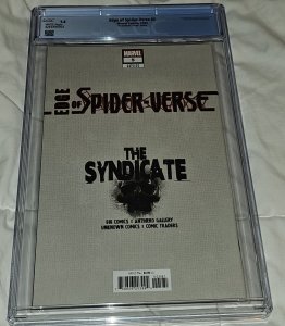 Edge of Spider-Verse #5 Anacleto Virgin Cover (2022) CGC 9.8