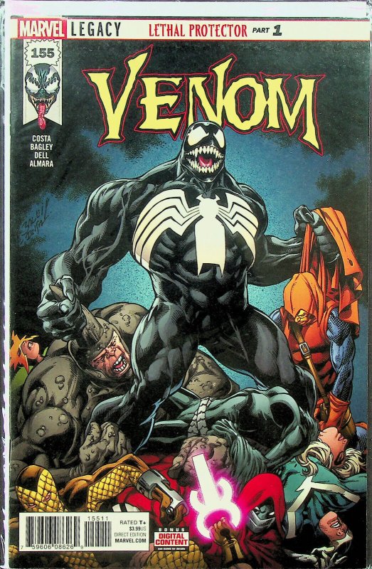 Venom #151-157, 162 (Jun 2017-Feb 2018, Marvel) - Comic Set of 8 - Near Mint