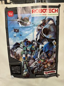 ROBOTECH Macross Masters New Generation Comic promo poster Original 1985 28x20”