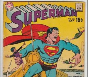 Superman #226 strict FN/VF 7.0 High-Grade   Appear - Super-King Kong 