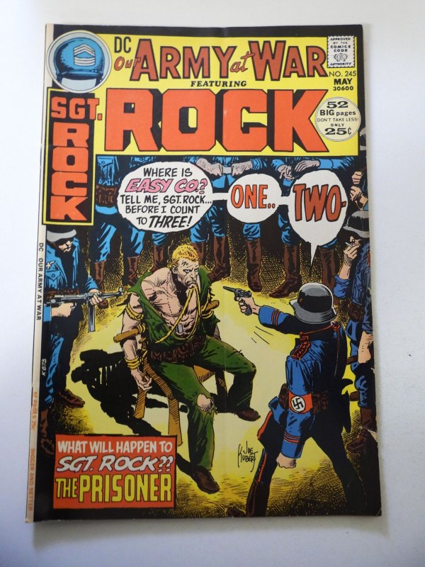 Our Army at War #245 (1972) VG/FN Condition