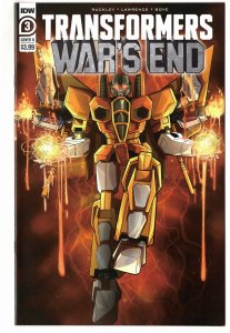 Transformers: War's end #3 Cover B (2022)