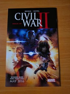 Amazing Spider-Man #10 Civil War Variant ~ NEAR MINT NM ~ 2016 Marvel Comics