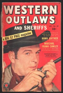 Western Outlaws & Sheriffs #60 1949- 1st Joe Maneely art in Atlas/Marvel com