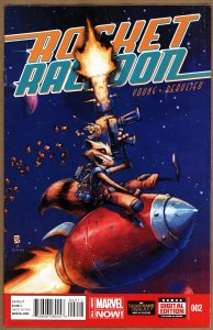 Rocket Raccoon #2 (2014) - Skottie Young Cover
