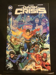 DARK CRISIS #1 - DANIEL SAMPERE ART & WRAPAROUND MAIN COVER - DC COMICS/2022