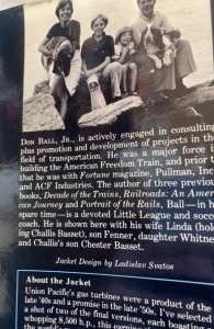 America’s colorful railroads, ball, 1978, large coffee table book