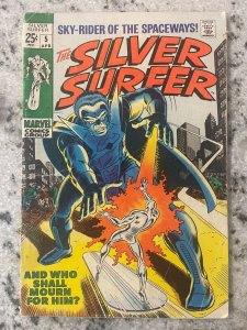 Silver Surfer # 5 VG Marvel Comic Book Stan Lee Hulk Thor Avengers X-Men 15 J864