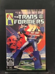 The Transformers #1 25th Anniversary Hasbro Reprint