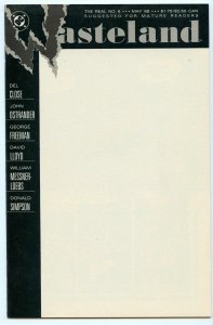 Wasteland #6 DC Comics May 1988 (VF)