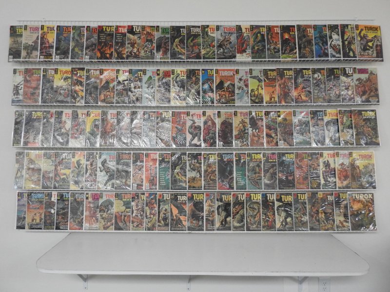 Huge Lot of 120 Comics W/ All Turok Son of Stone!!! Avg. FN