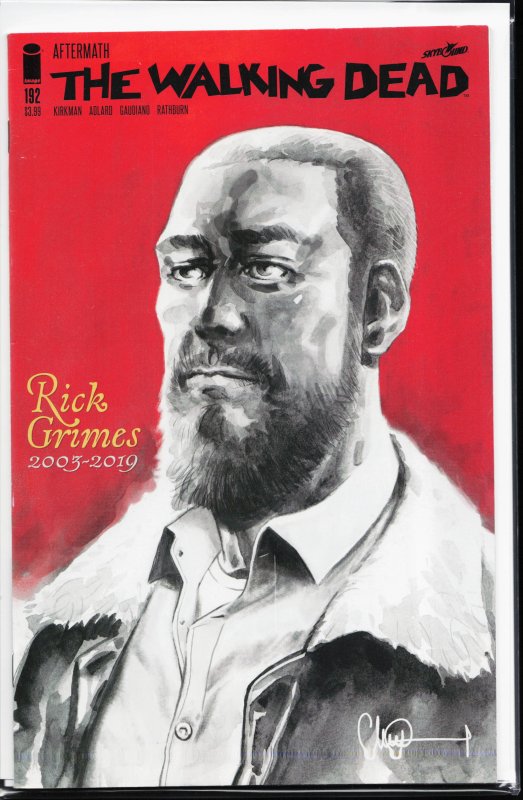 The Walking Dead #192 Second Print Cover (2019) The Walking Dead