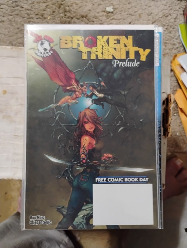 BROKEN TRINITY PRELUDE FCBD 2008 TOP COW UNIVERSE FREE COMIC BOOK DAY