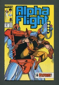 Alpha Flight #53  / 9.0 VFN/NM  /  December 1987
