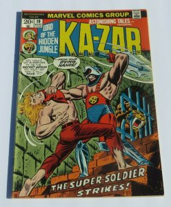 Astonishing Tales #19 VG/FN Ka-Zar Lord of the Hidden Jungle Nick Fury Gemini