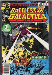 Battlestar Galactica #1 (1979) Battlestar Galactica