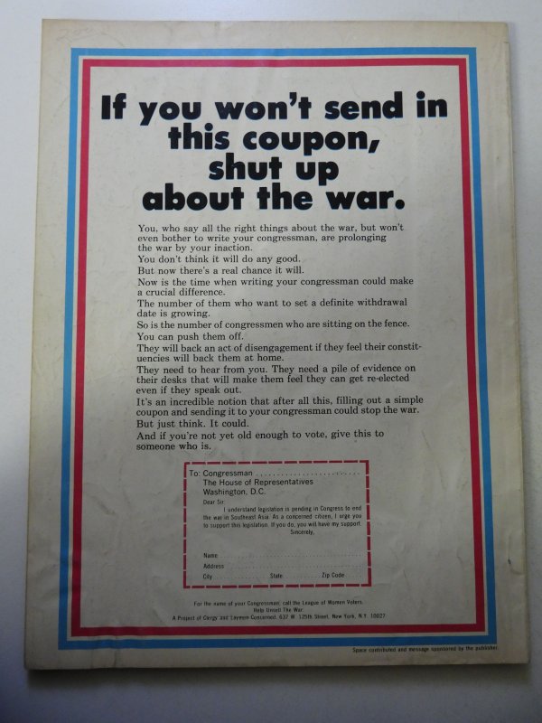 Vampirella #19 (1972) VG Condition moisture stain bc