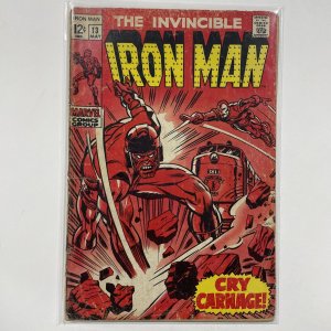 Iron Man 13 Very Good+ Vg+ 4.5 Marvel 1969