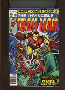 (1978) Iron Man #110: BRONZE AGE! WE COMBINE SHIPPING! (8.0)