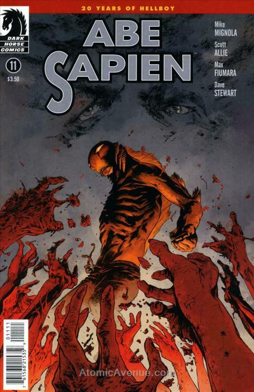 Abe Sapien: Dark and Terrible #11 VF/NM; Dark Horse | save on shipping - details