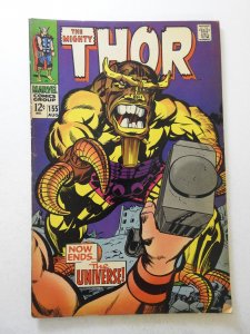 Thor #155 (1968) VG Condition