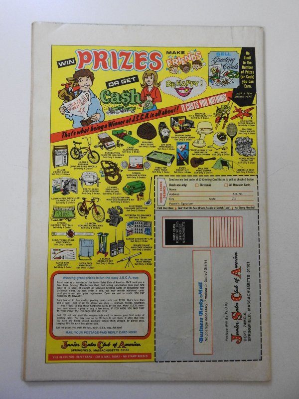 Doctor Strange #4 (1974) VG Condition MVS intact! centerfold detached top staple