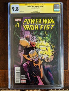 Power Man and Iron Fist #1 (2016) CGC 9.8 Signed!