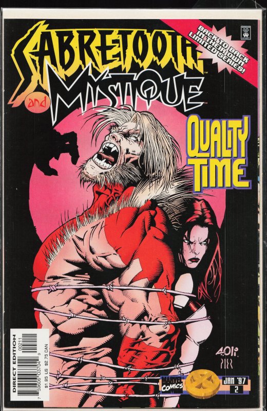 Mystique & Sabretooth #2 (1997) Mystique