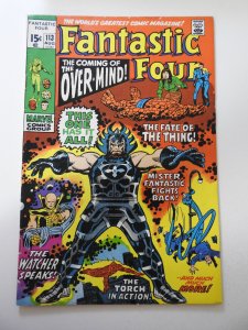 Fantastic Four #113 (1971) FN Condition