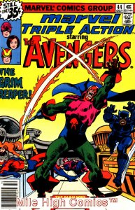 MARVEL TRIPLE ACTION (1972 Series) #44 Very Good Comics Book