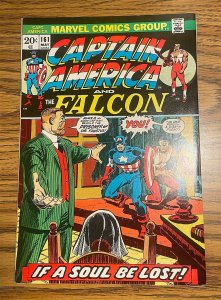 Captain America #161 (6.5 FN+) Steve Englehart , Sal Buscema Cover (1973)