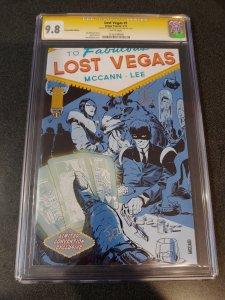 LOST VEGAS #1 CGC 9.8 SIGNATURE SERIES JANET LEE & JIM MCCANN