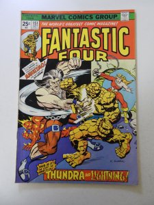 Fantastic Four #151 (1974) FN- condition stain front cover MVS intact