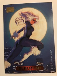 BLACK CAT #6 card : 1994 Marvel Masterpieces, NM; Hilderbrandt art