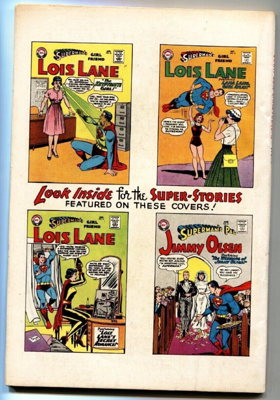 Lois Lane Annual #2 1963-noel Neill  Superman Tv Series Vg+