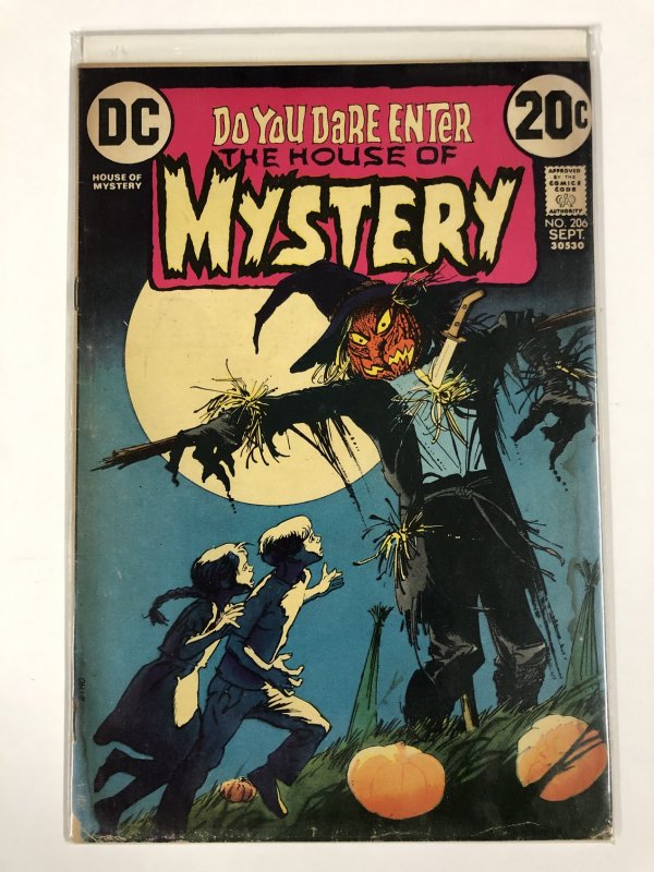 HOUSE OF MYSTERY 206 GOOD WRIGHTSON 9/1972 COMICS BOOK