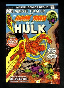 Marvel Team-up #18 Human Torch Incredible Hulk!