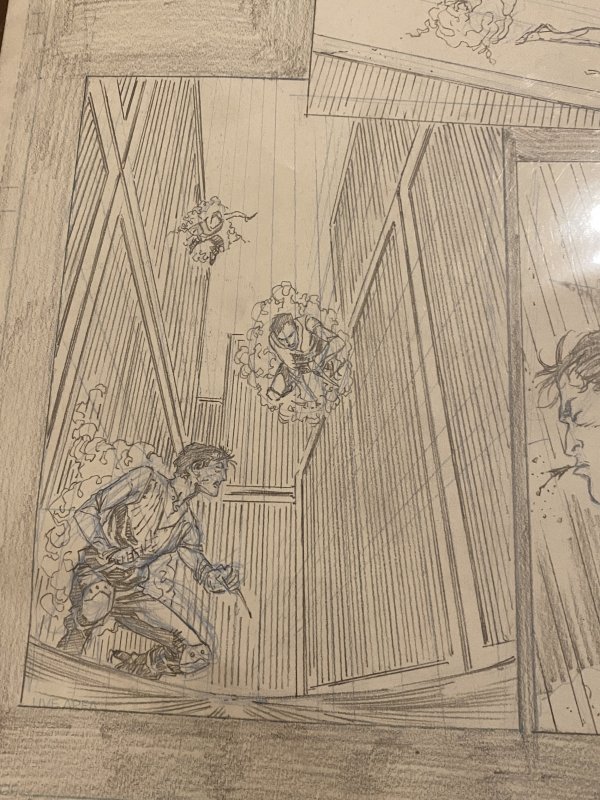 Original Birds of prey page issue #31 Page #17 Robson Rocha