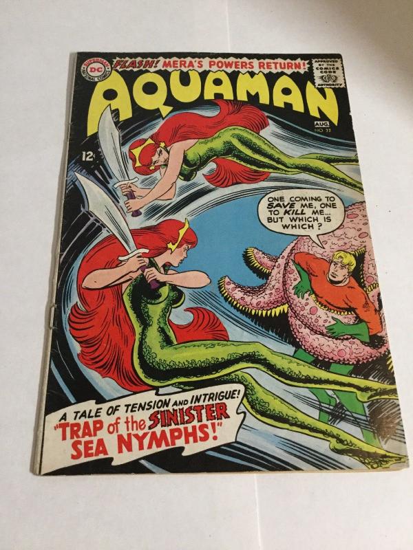 Aquaman 22 Vg Very Good 4.0 Silver Age